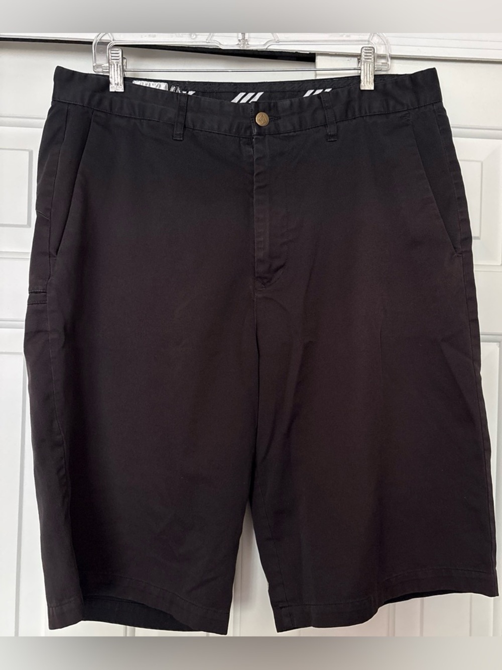 Volcom Men's Black Casual Chino Shorts